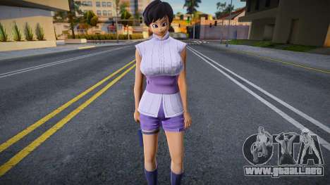 Sayayin De Dragon Ball Xenoverse 2 Con Cuerpo De para GTA San Andreas