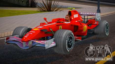 Ferrari F2007 para GTA San Andreas