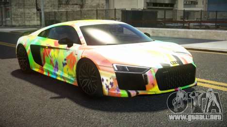 Audi R8 V10 Plus Racing S10 para GTA 4