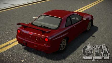 Nissan Skyline R34 ST V1.2 para GTA 4