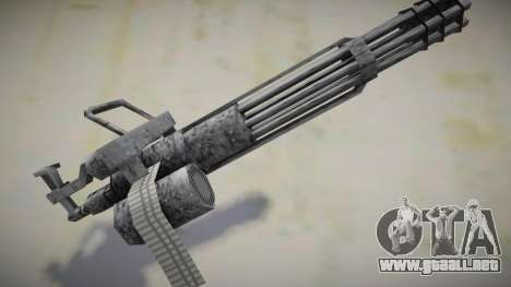 Stoned minigun v2 para GTA San Andreas