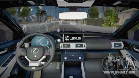 Lexus IS350 Diamond 1 para GTA San Andreas