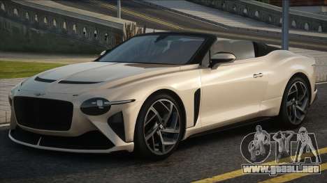 Bentley Mulliner Bacalar Diamond para GTA San Andreas
