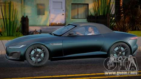 2021 Jaguar F-TYPER Convertible para GTA San Andreas
