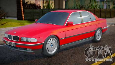 BMW 730 E38 UKR Plate para GTA San Andreas