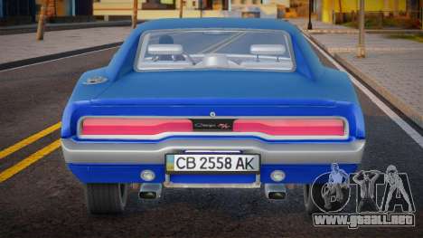 Dodge Charger 1969 UKR para GTA San Andreas