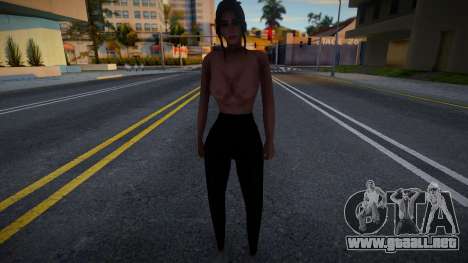 Chica en topless para GTA San Andreas