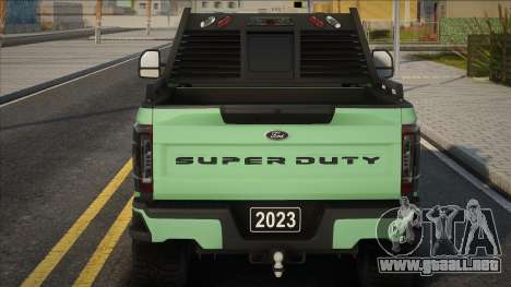 Ford Super Duty 2023 Tremor v2 para GTA San Andreas