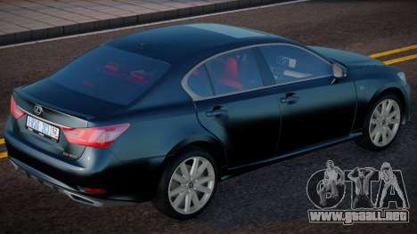 Lexus GS350F Fist para GTA San Andreas