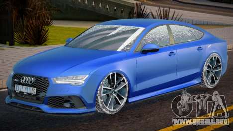 Audi RS 7 Winter para GTA San Andreas