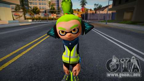 Girl Splatoon 3 para GTA San Andreas