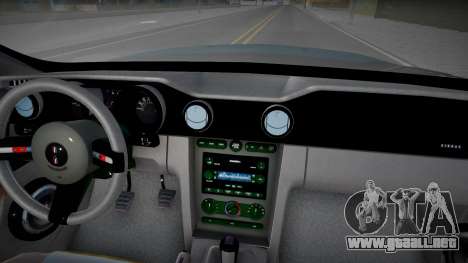 Ford Mustang GT 2006 Award para GTA San Andreas