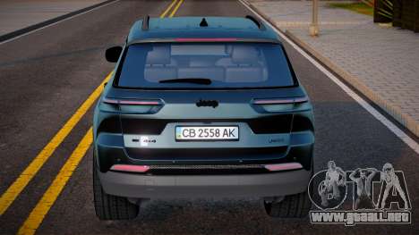 Jeep Grand Cherokee 2022 UKR para GTA San Andreas