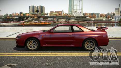 Nissan Skyline R34 ST V1.2 para GTA 4