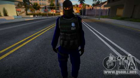 Un nuevo oficial de policía para GTA San Andreas