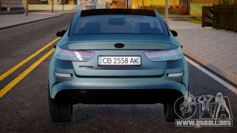 Kia Optima 2019 para GTA San Andreas