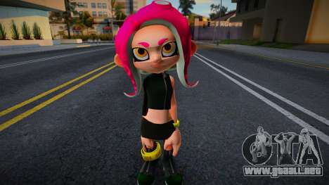 Girl Splatoon 8 para GTA San Andreas