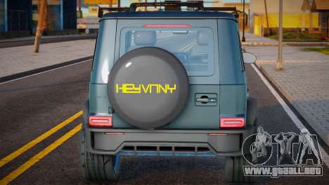 Mercedes G-Class (W463A) Keyvany widebody para GTA San Andreas