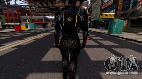 Mass Effect 3 Shepard N7 Destroyer Armor (PED) para GTA 4