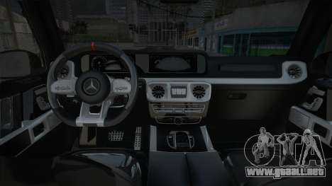 Mercedes-Benz G63 AMG Sneg para GTA San Andreas