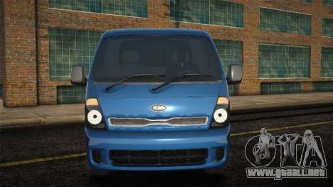 Kia Bongo Azul Oscuro para GTA San Andreas