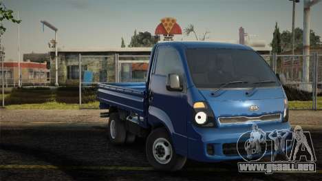 Kia Bongo Azul Oscuro para GTA San Andreas