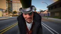 Mr Pingüino de Batman Arkham City con sombrilla para GTA San Andreas