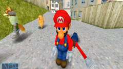 Mario from Super Smash Brothers Melee para GTA San Andreas