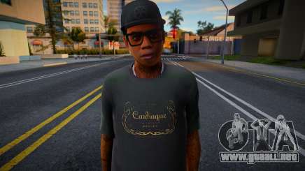 Lamar Davis Casual V1 DLC The Contract para GTA San Andreas