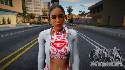 Fortnite - Bianca Belair v2 para GTA San Andreas