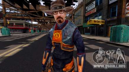 Gordon Freeman HD (Reemplaza Niko) para GTA 4