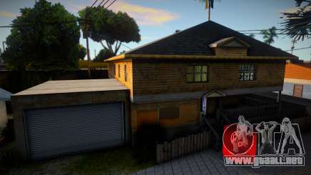 CJ House Remastered Exterior para GTA San Andreas