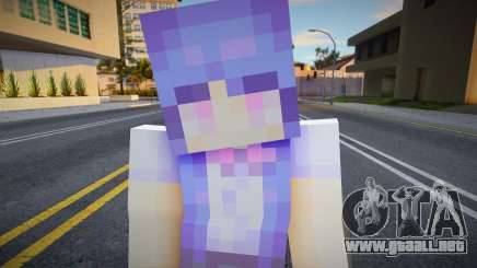 Rika Furude (Higurashi When They Cry) Minecraft para GTA San Andreas