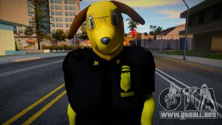 Papa Perro Policia para GTA San Andreas