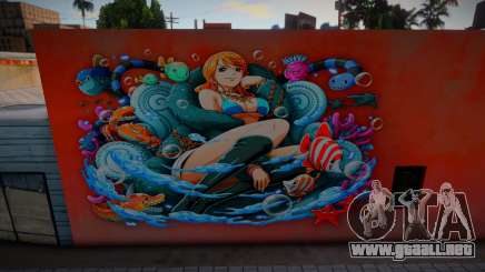 Nami Mural para GTA San Andreas