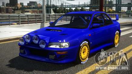 Subaru Impreza WRC LT-S V1.1 para GTA 4