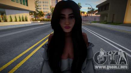 Vestido blanco para GTA San Andreas