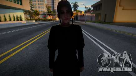 Chica con un vestido negro para GTA San Andreas