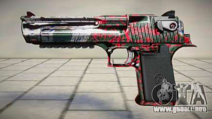 Desert Eagle Red Vynyl para GTA San Andreas