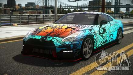 Nissan GT-R R35 Limited S9 para GTA 4