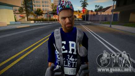 Civil con uniforme militar 1 para GTA San Andreas