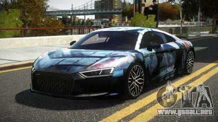 Audi R8 V10 Plus Racing S3 para GTA 4