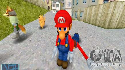 Mario from Super Smash Brothers Melee para GTA San Andreas