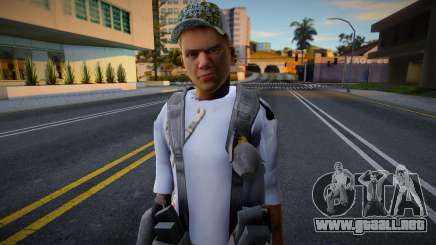 Civil en uniforme militar para GTA San Andreas