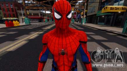 Spider-Man Homecoming Civil War Suit retexture para GTA 4