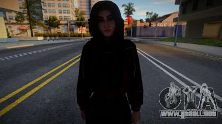 Sudadera y leggings negros 2 para GTA San Andreas