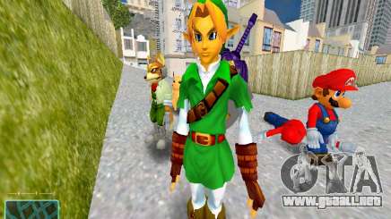 Enlace de Super Smash Brothers Melee para GTA San Andreas