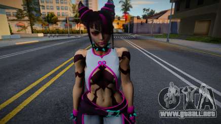 SKIN DE Juri Versión Sweaty de Street Fighter 6 para GTA San Andreas