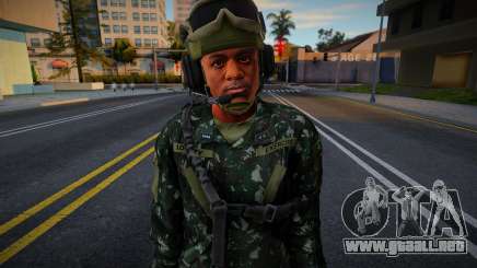 Skin Exercito Brasileiro Cavalaria Blindada 4 para GTA San Andreas