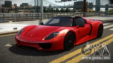 Porsche 918 SR-X para GTA 4